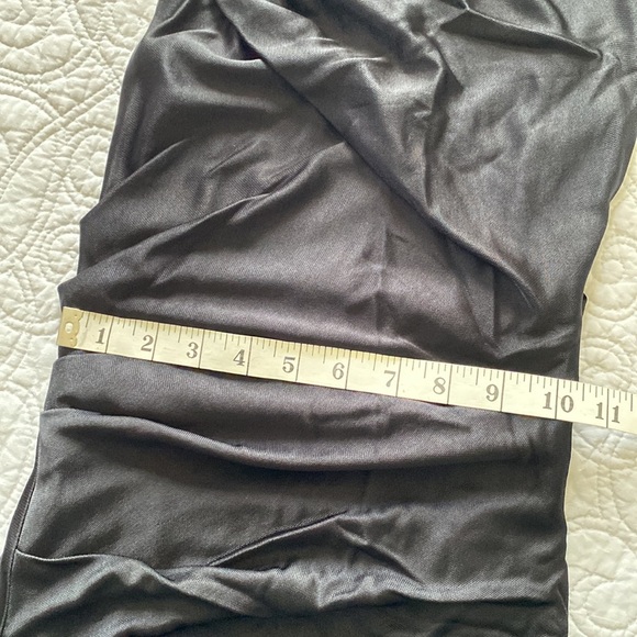 T Alexander Wang Ruched Pique Body Con Sleeveless Dress Black XS - Picture 8 of 11